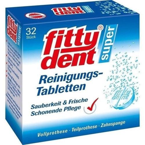 Roha Arzneimittel Gmbh Fittydent Super Purification Tablets 32 pcs