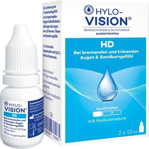 Hylo-vision Hd Eye Drops 2X15 ml