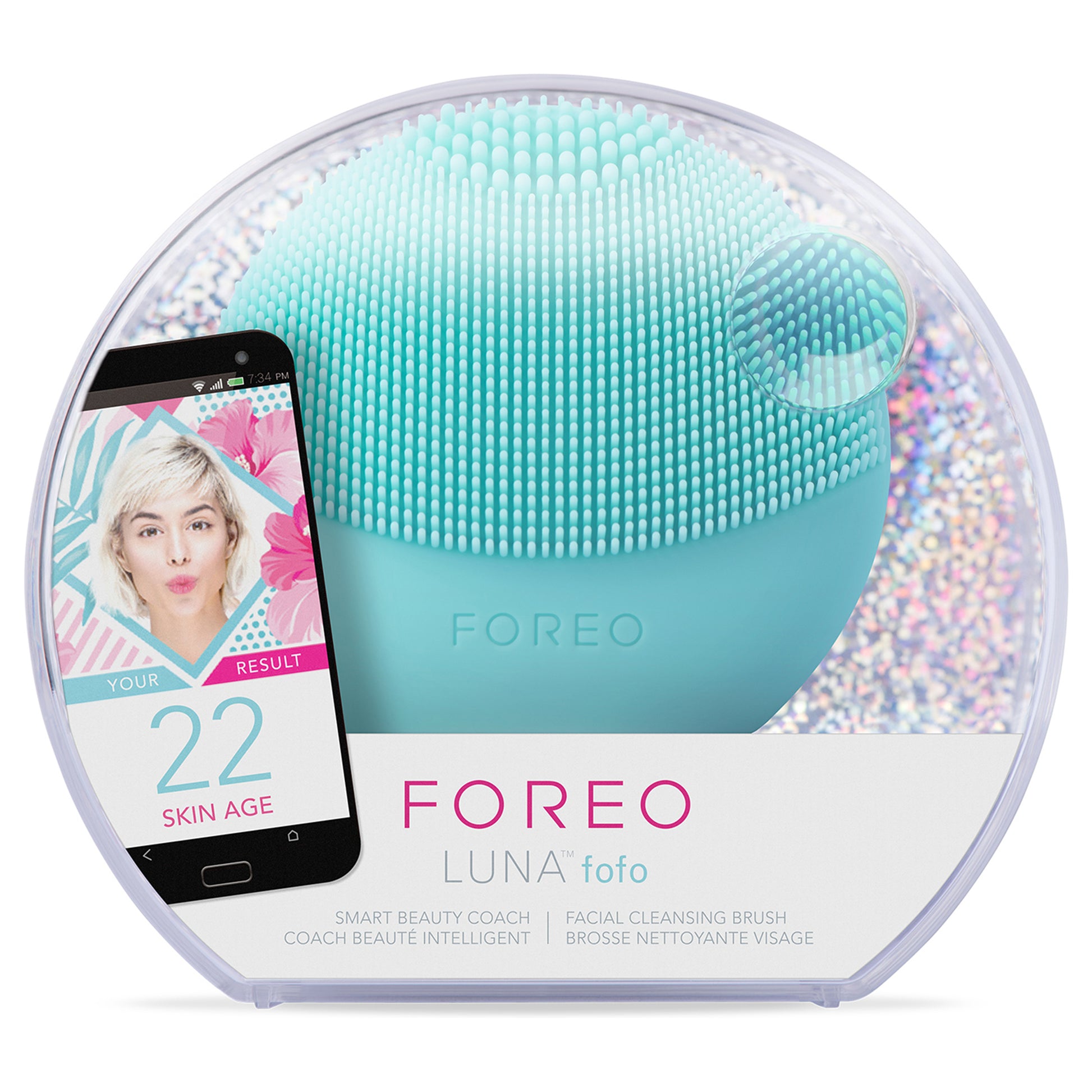 Foreo Facial Cleansing Brush Luna Fofo Mint belongs to the category of Beauty Accessories