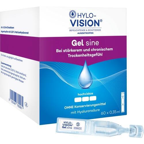 Hylo-vision Gel Sine Single-dose Pipettes 60X0.35 ml