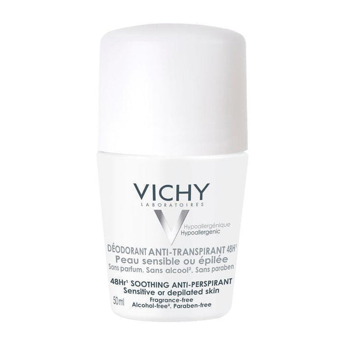 Vichy 48hr Soothing Anti-Perspirant Sensitive Or Depilated Skin 50 ml