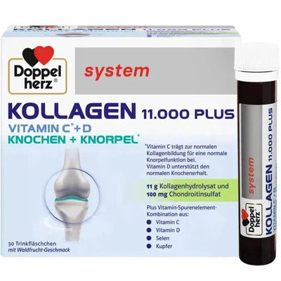 <tc>Doppelherz</tc> Colección del sistema: Colágeno 11.000 Plus 30x25ml