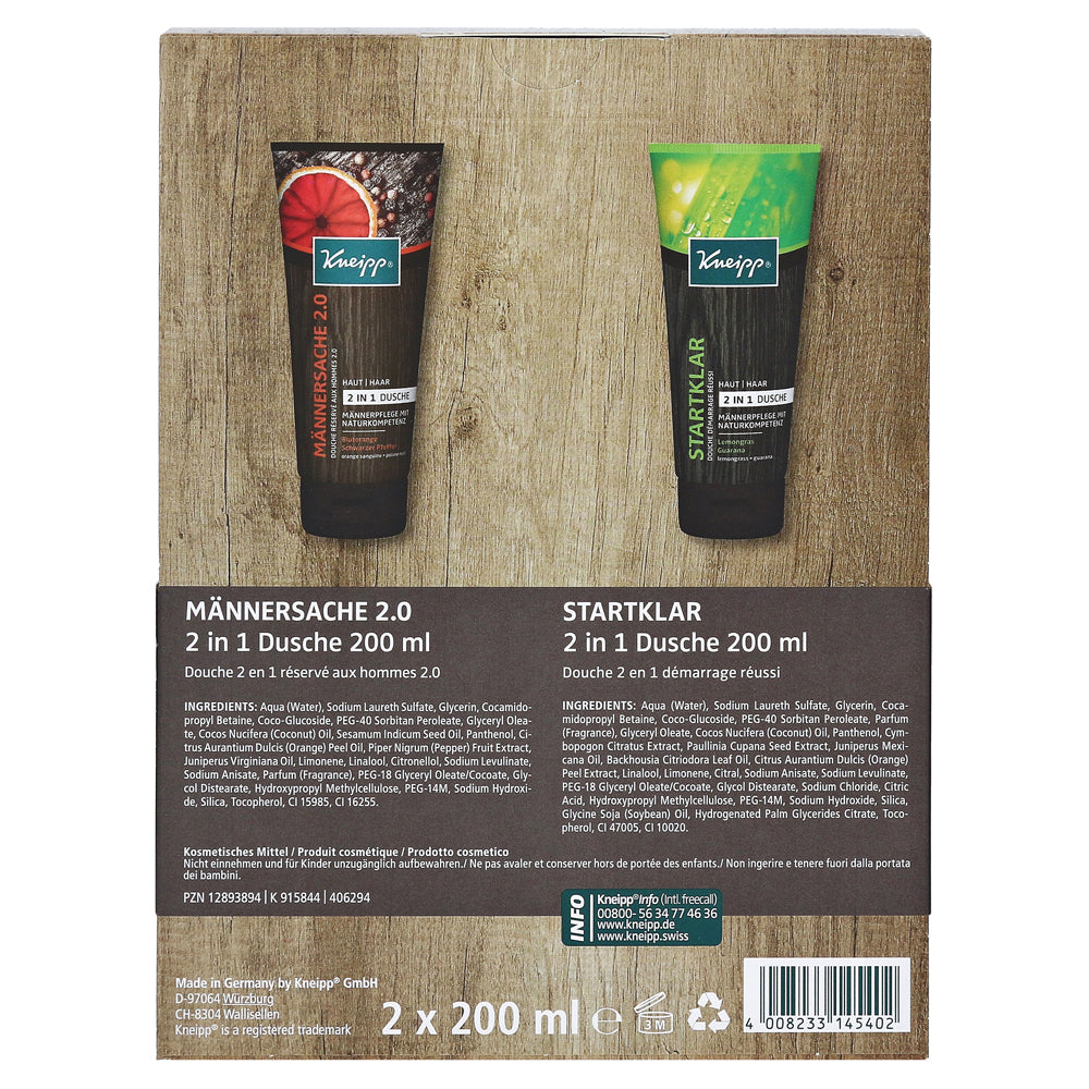 KNEIPP gift set "men's business" 2x200 Ml