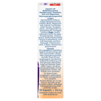 Ingredients list and consumption recommendation on the side of the box