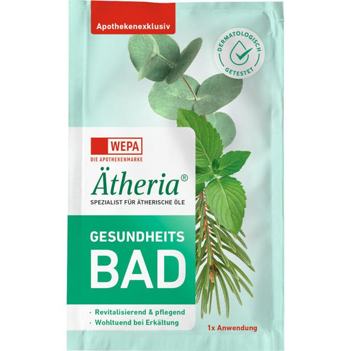 Aetheria Revitalizing Health Bath sachet - old packaging