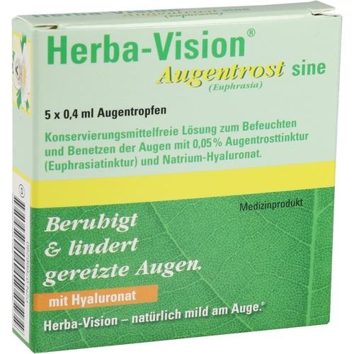 Herba Vision Augentrost Sine Eye Drops 5X0.4 ml