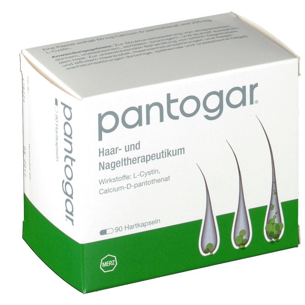 Pantogar Capsules against Hair Loss 90 cap