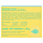 Zinkletten Verla Raspberry Lozenge 100 cap