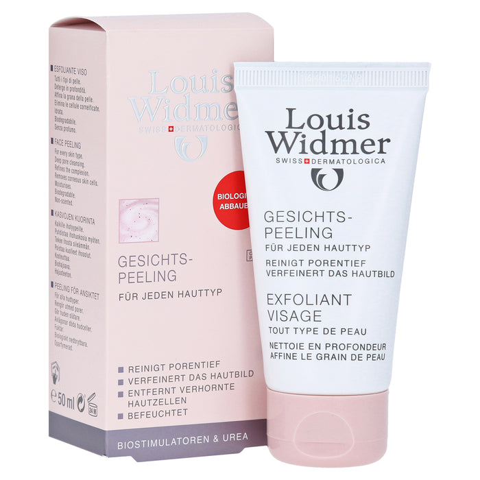 Louis Widmer Face Peeling fragrance-free Scrub cream 50ml