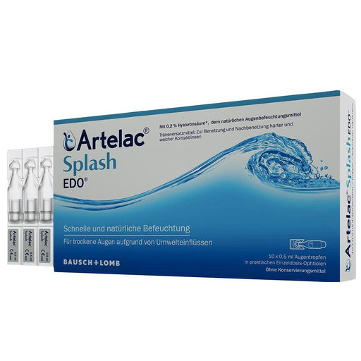 Artelac Splash EDO Eyedrops 10 x 0.5 ml