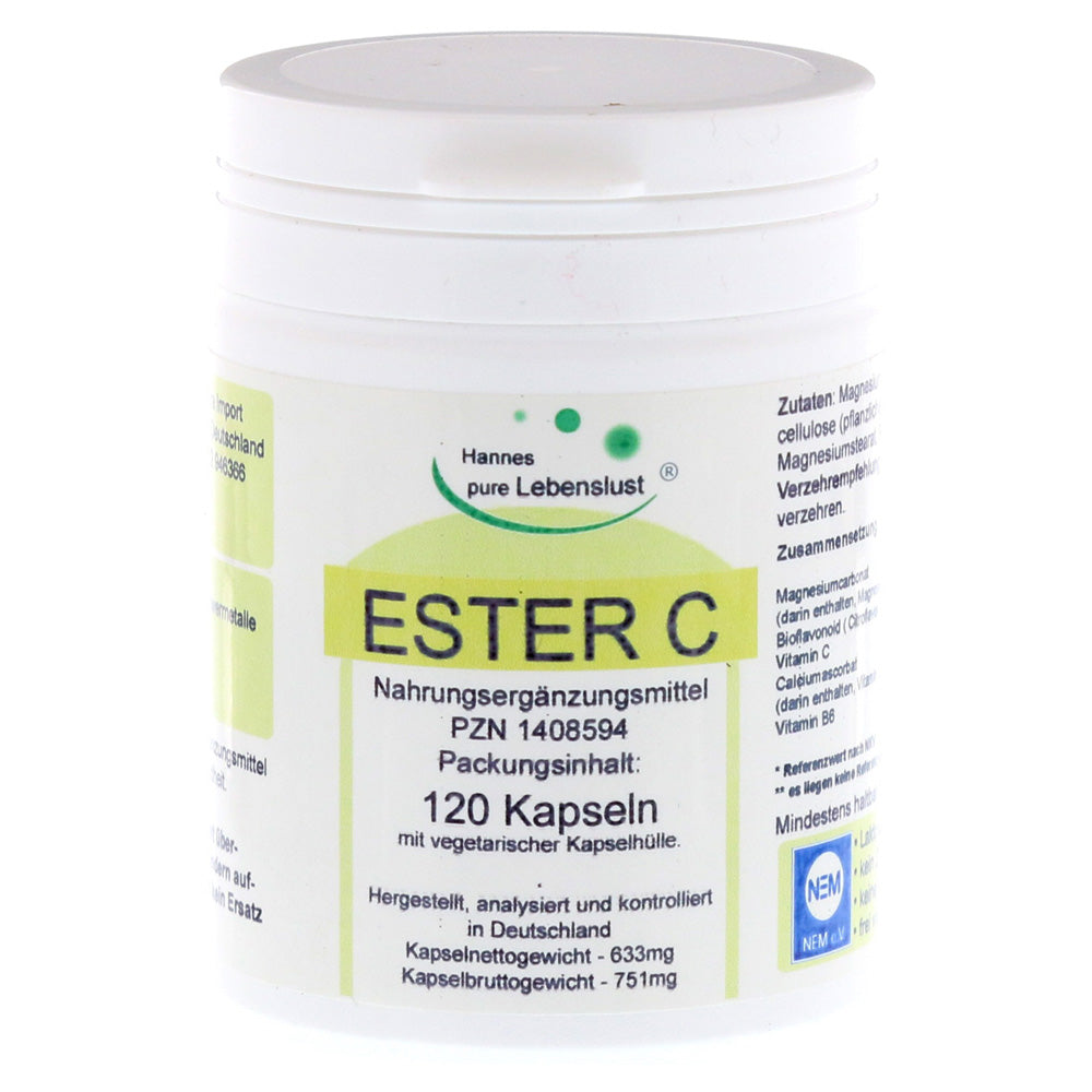 Ester C Vegi Capsules 120 pcs