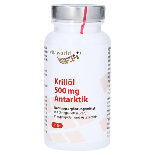 Krill Oil 500 mg Capsules Antarctica 100 cap