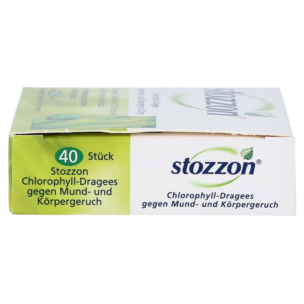 Stozzon Chlorophyll Dragees Against Mouth & Body Odor 40 pcs