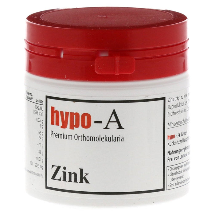 Hypo-A Zinc Capsules 120 cap