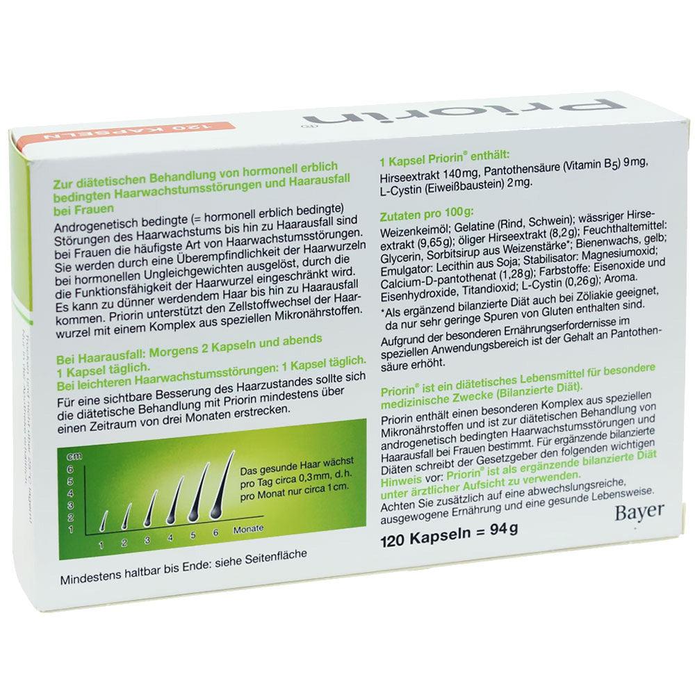 Nutritional supplement for hair growth instructions