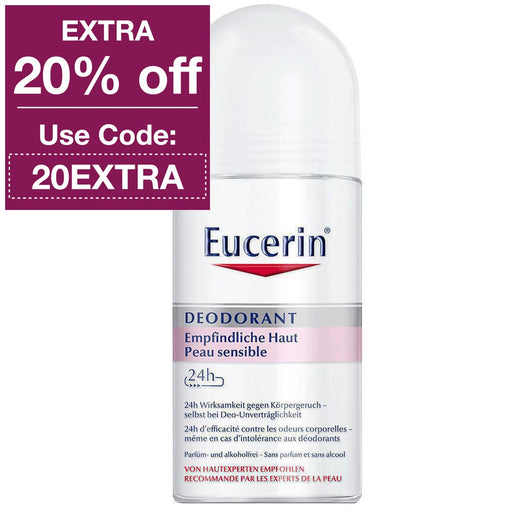 Eucerin Deodorant 24h Sensitive Skin Roll-On