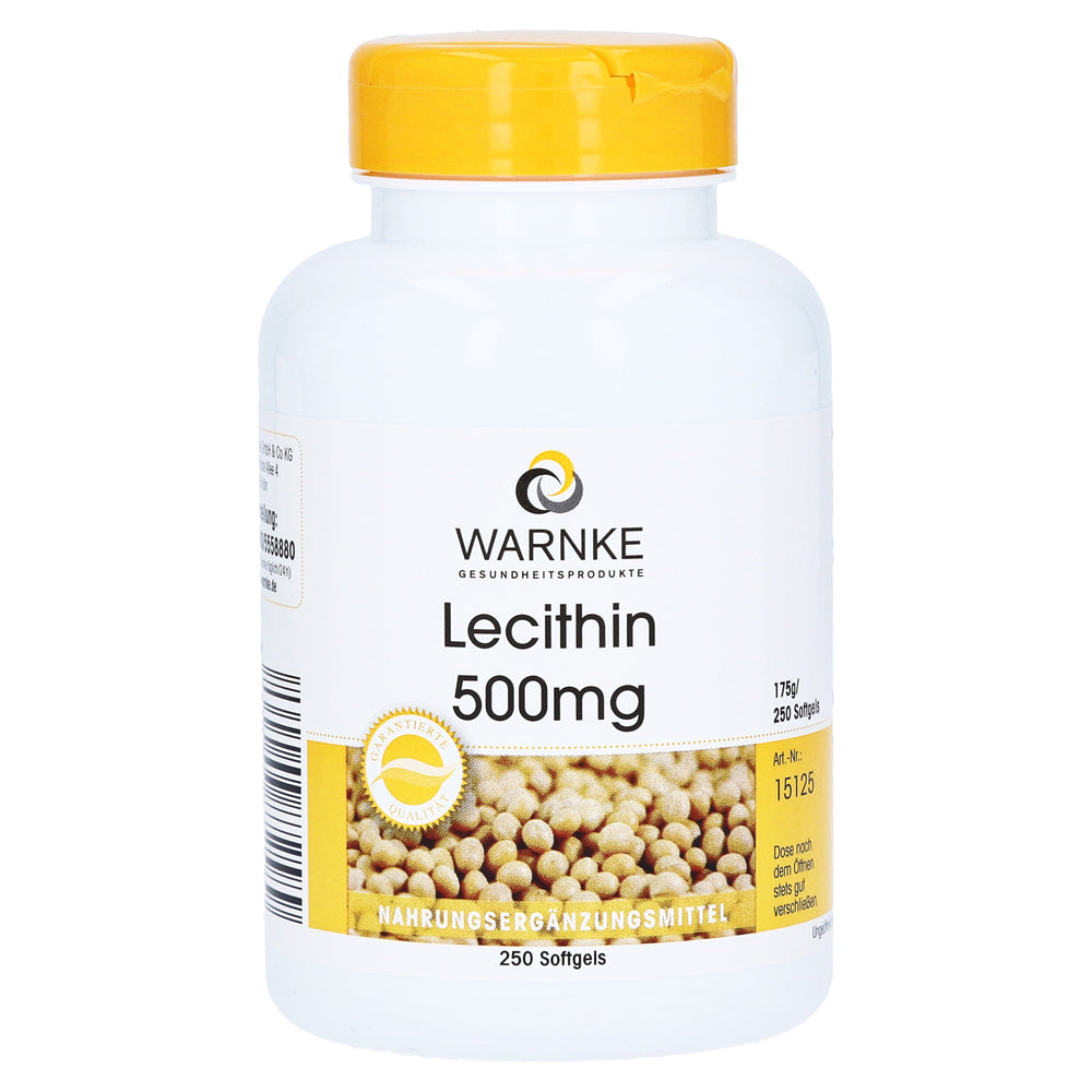 Lecithin 500 Mg Capsules 250 pcs