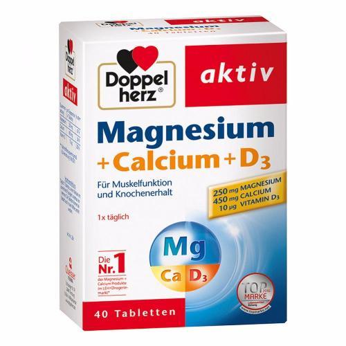 Doppelherz Magnesium & Calcium plus D3