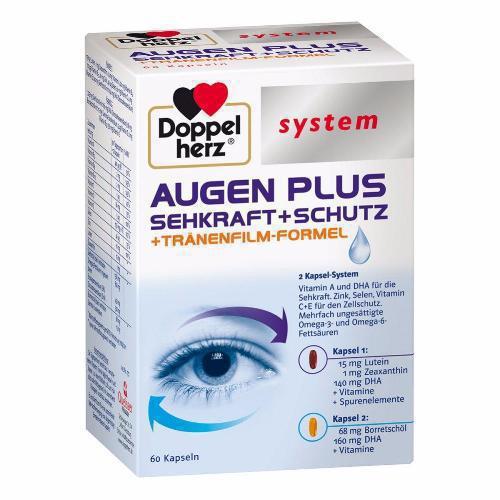 Doppelherz System Collection: Eye Plus - Vision, Protection & Tear Film Formula