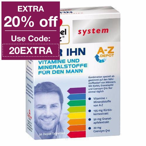 Doppelherz System Collection: For HIM Vitamins & Minerals