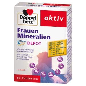 كبسولات دوبلهيرز مينيرالز النسائية 30 كبسولة