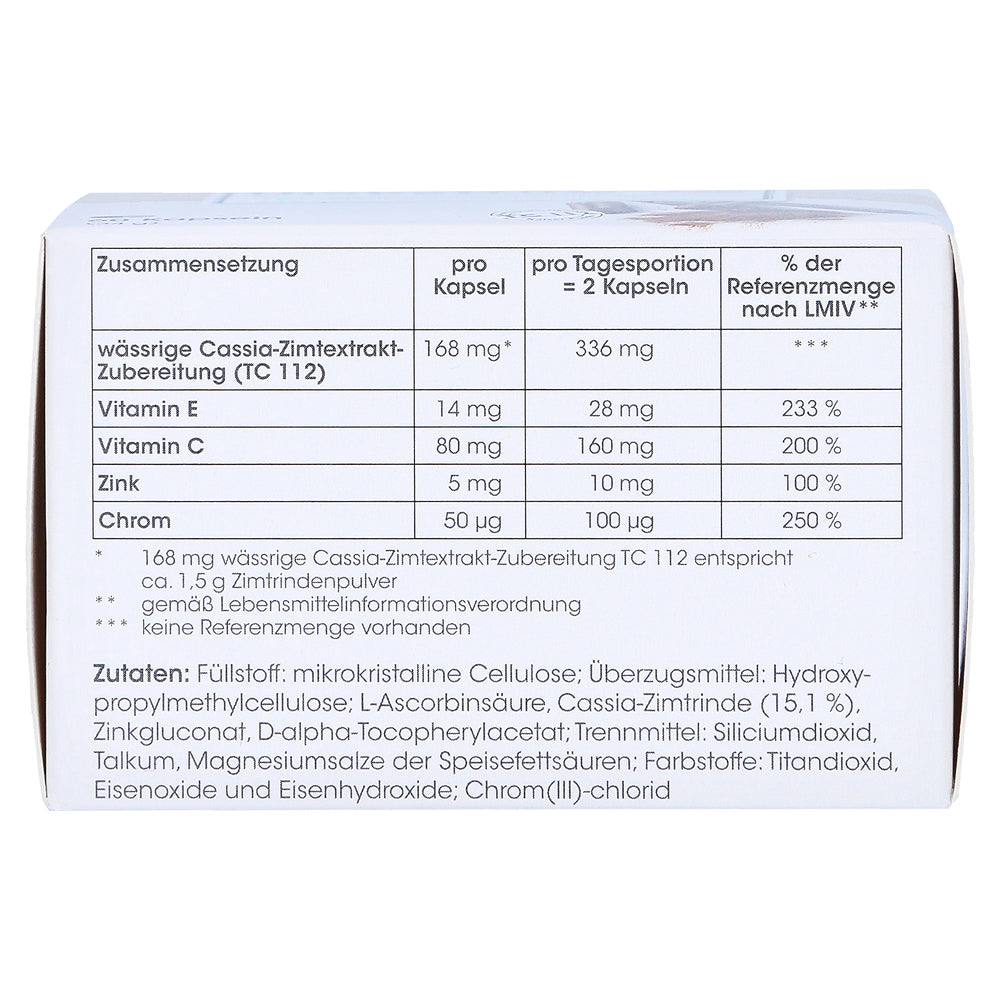 Diabetruw plus capsule de scorțișoară 60 CAP