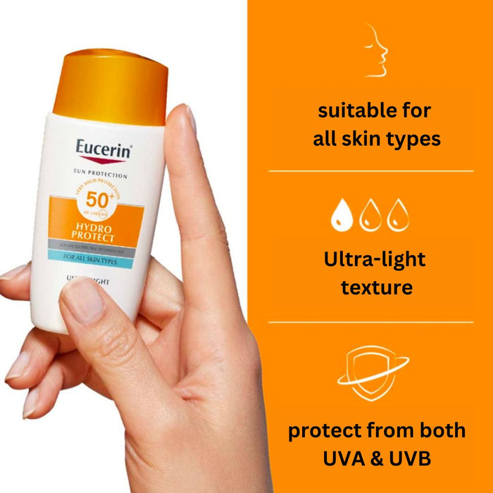 Eucerin Sun Hydro Protect Ultralight Face Fluid SPF 50+ 50 ml