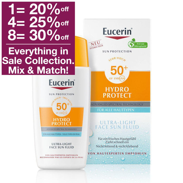Eucerin Sun Hydro Protect Ultralight Face Fluid SPF 50+ 50 ml