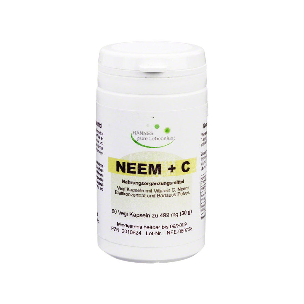 Neem + C Vegi Capsules 60 pcs