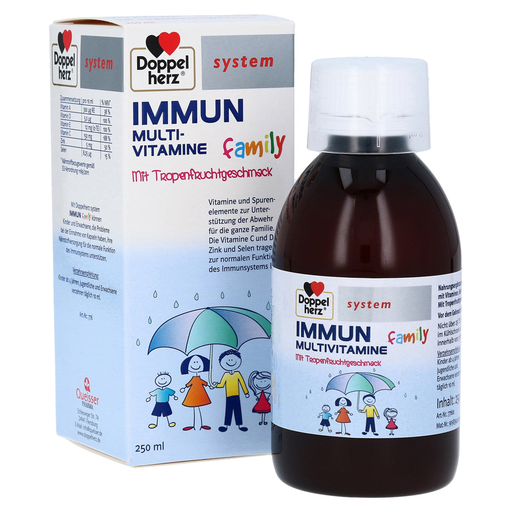 Doppelherz Immune Multivitamin Drink for Family 250 ml