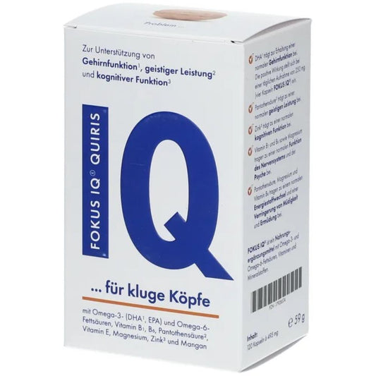 FOKUS IQ® For clever minds 120 Capsules