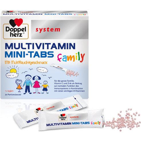 Doppelherz Family Multi-Vitamins Mini-Tabs 20 sachets