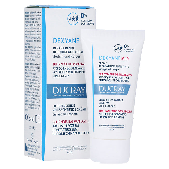 Ducray Dexyane Med Cream for Eczema 30 ml Travel Size
