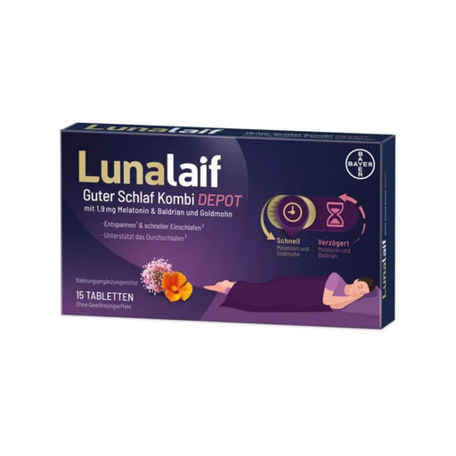 Lunalaif Good Sleep Combi Depot 15 Tablets - VicNic.com