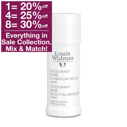 Louis Widmer Deodorant Aluminium Salts Free Cream Unscented 40 ml - VicNic.com