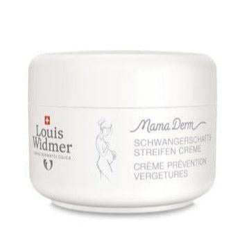 Louis Widmer MamaDerm Stretch Marks Prevention Cream Lightly Scented 250 ml - VicNic.com