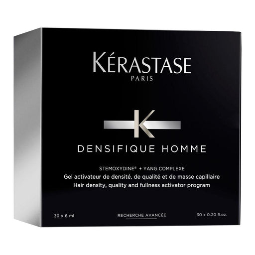 Box of Kérastase Densifique Homme Hair Density, Quality, Fullness Treatment 30x6 ml