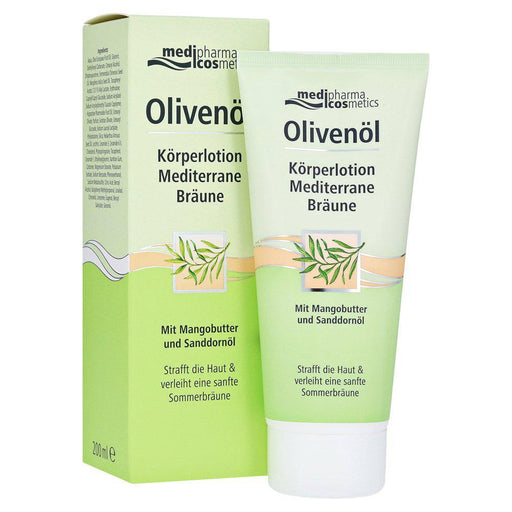 Medipharma Olive Oil Body Lotion Mediterranean Tanning 200 ml