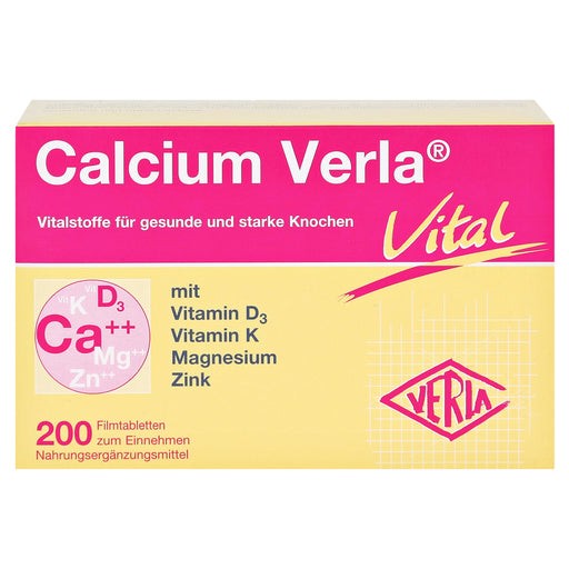 Calcium Verla Vital Film-Coated Tablets 200 cap