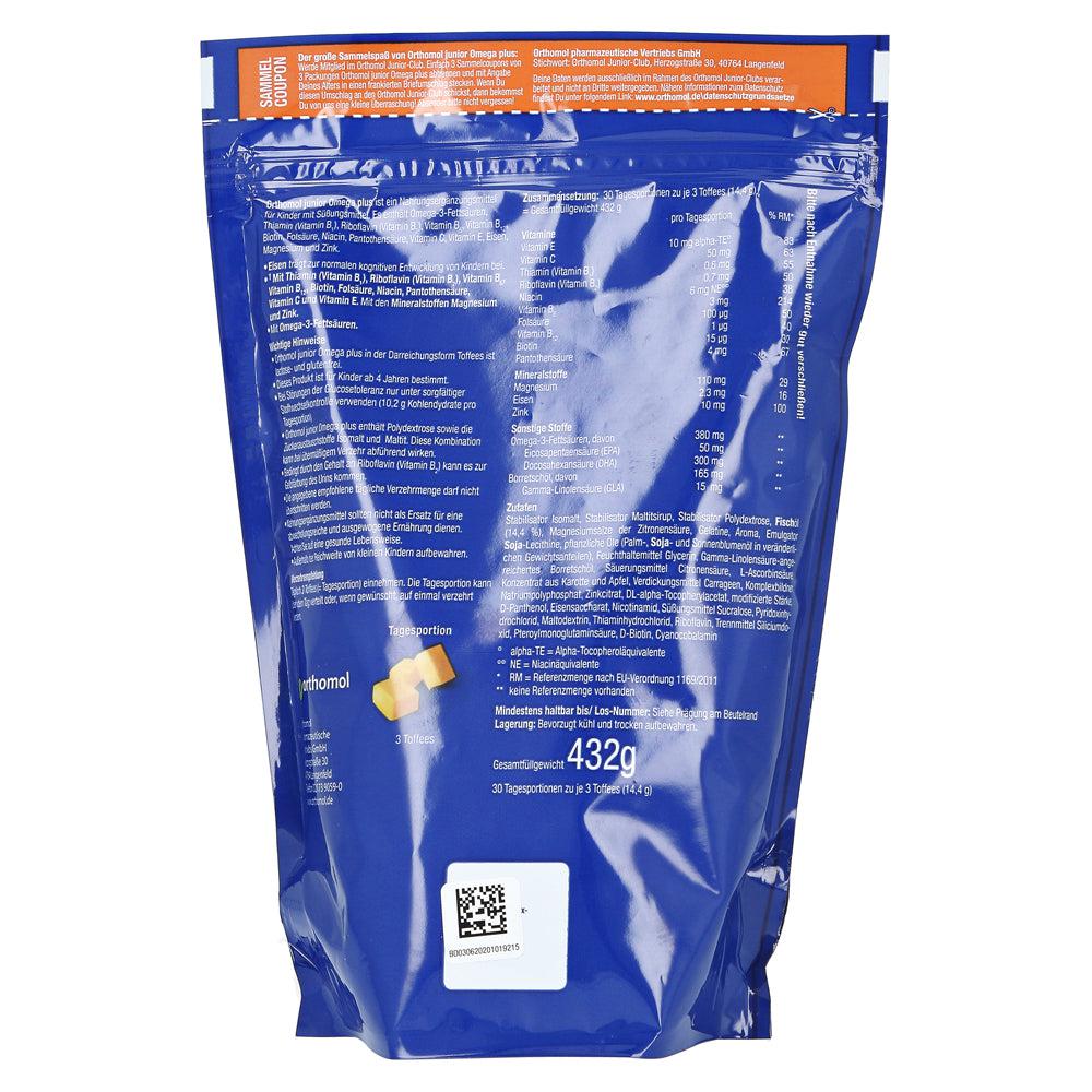 <tc>Orthomol</tc> Junior Omega 3-vingummi for barn 30 dager