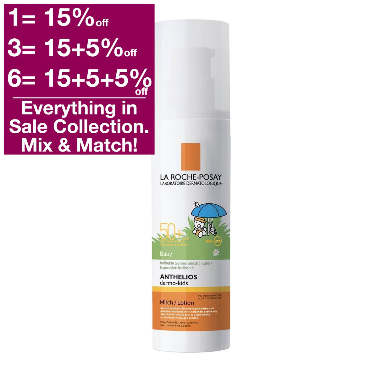 La Roche Posay Anthelios Baby Sun Milk SPF 50+ 50ml