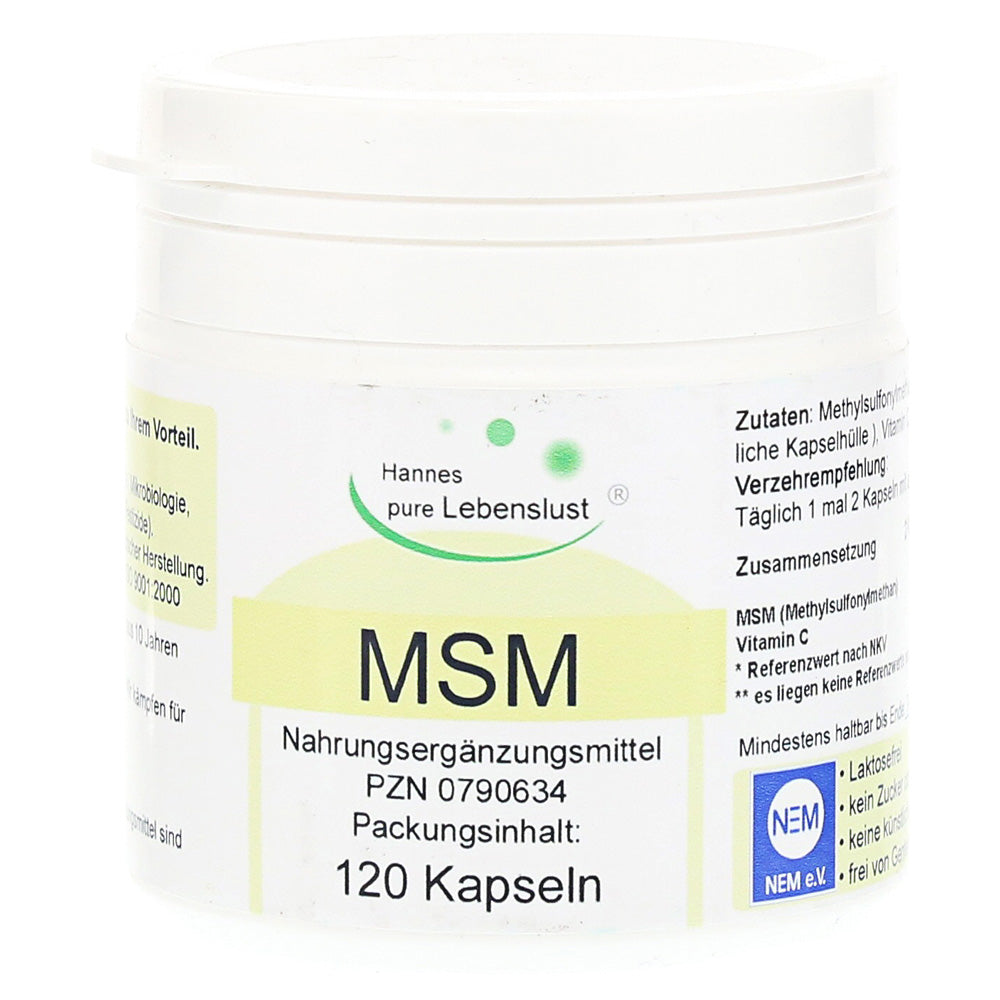 Msm + Biopep Vegi Capsules 120 pcs