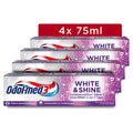„ODOL-MED3 White & Shine“ dantų pastas 4 x 75 ml
