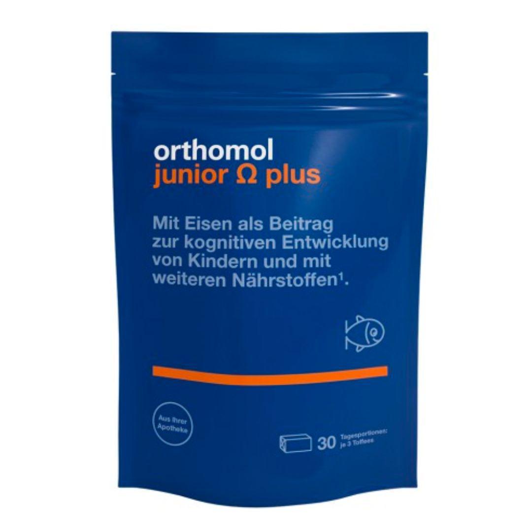 <tc>Orthomol</tc> Junior Omega 3-vingummi for barn 30 dager