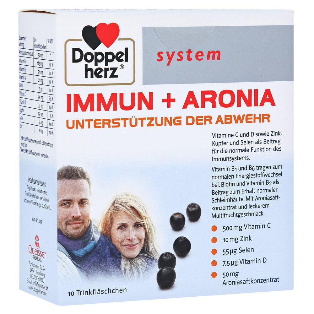 Doppelherz System Immune + Aronia 25 ml x 10 Bottles