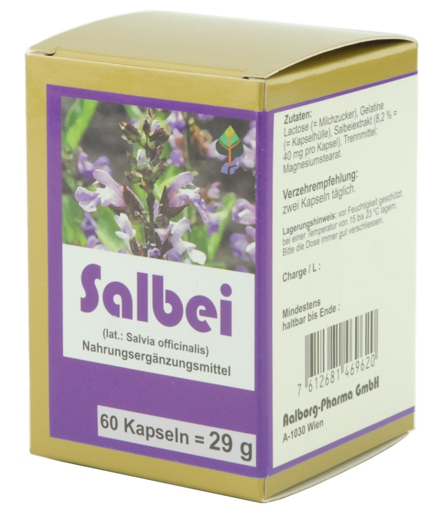 Sage Capsules 60 pcs