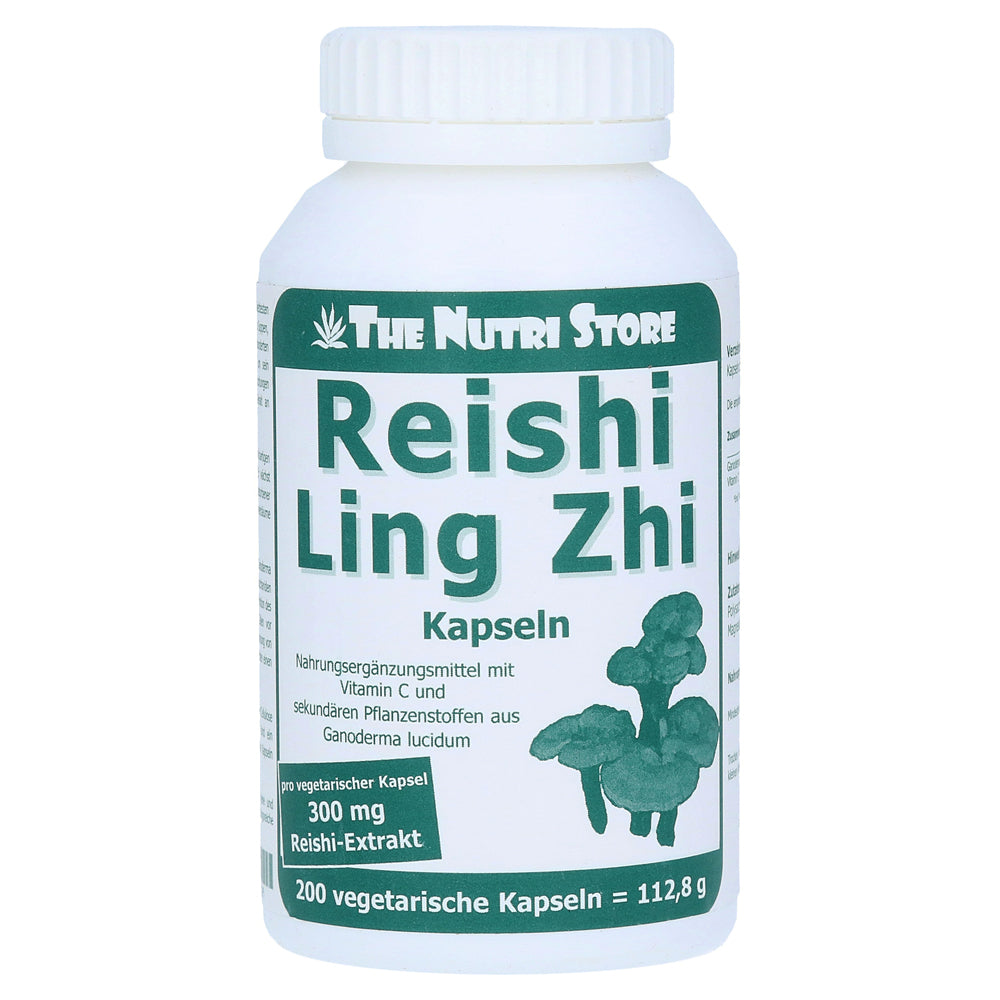 Reishi Ling Zhi Vegetarian Capsules 200 pcs