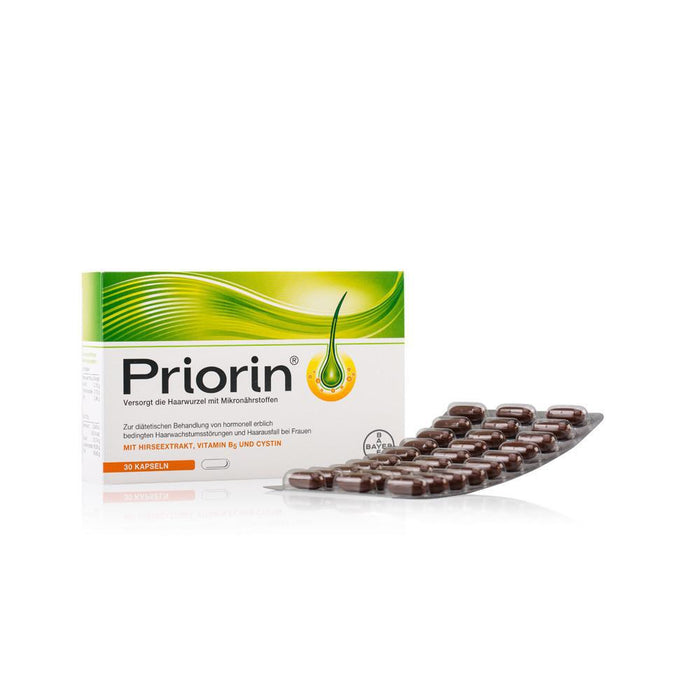 Capsules for hair growth by Bayer Priorin