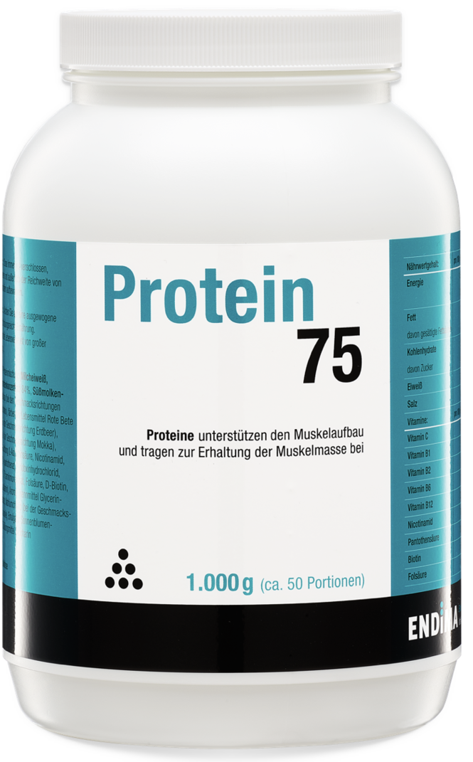 Endima Protein 75 Strawberry Powder 1000 g