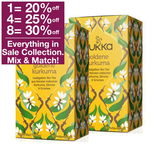 Pukka Turmeric Gold Tea 2 boxes x 20 bags
